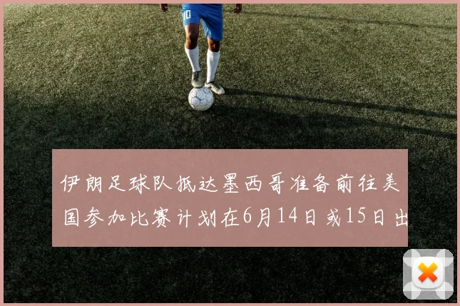 伊朗足球队抵达墨西哥准备前往美国参加比赛计划在6月14日或15日出发